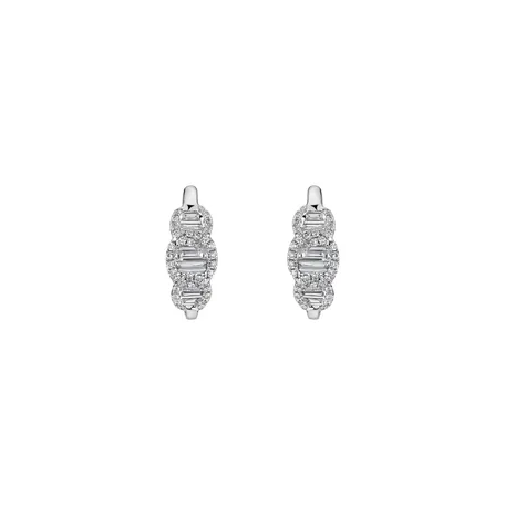 Náušnice s diamanty Bourne