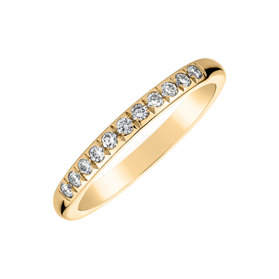 Prsten s diamanty Bonne fortune