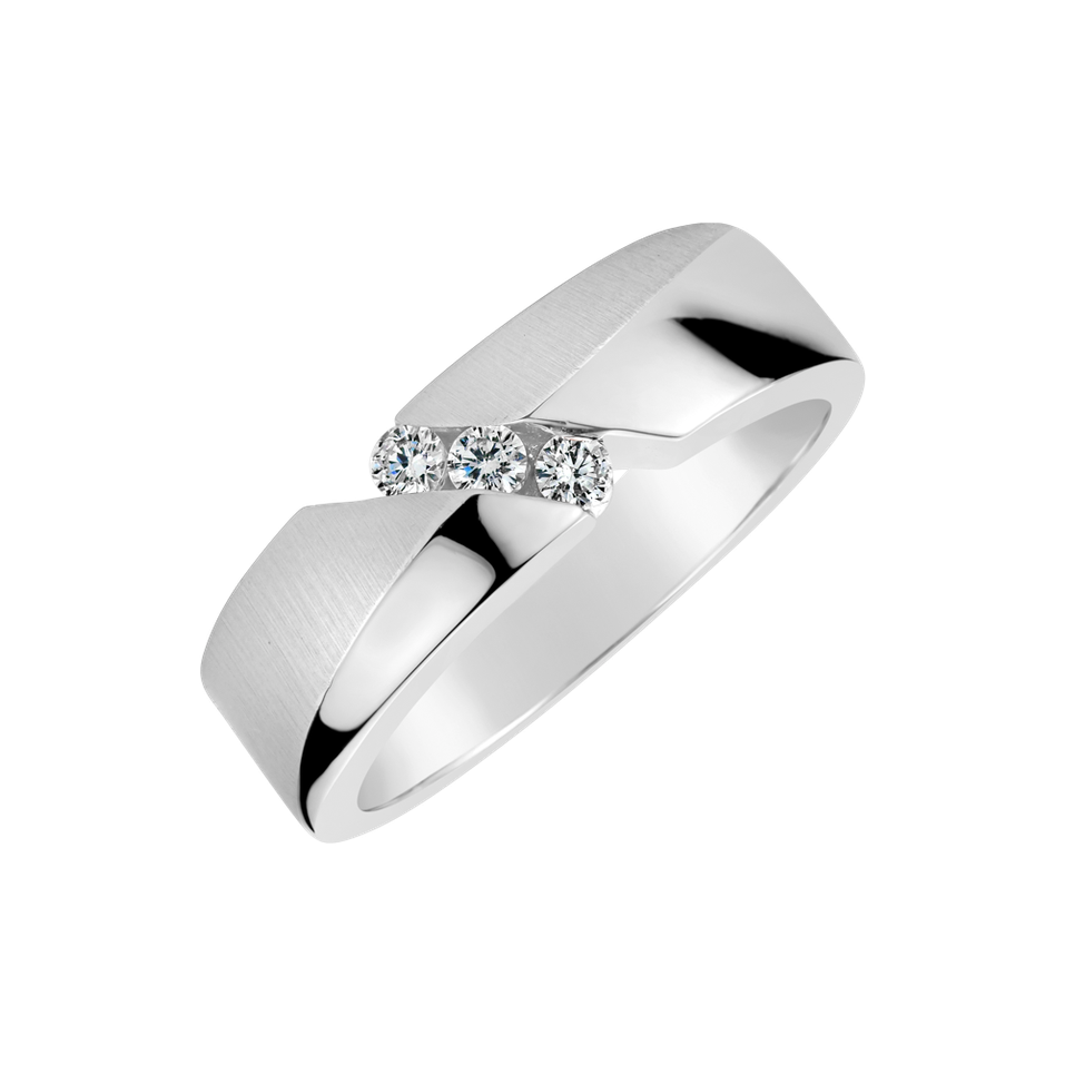 Prsten s diamanty Damian