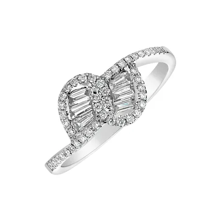 Prsten s diamanty Fashion Ribbon