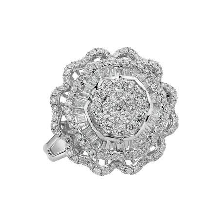 Prsten s diamanty Brigitte