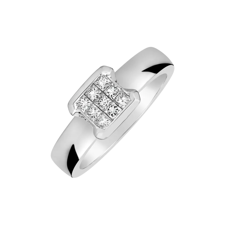 Prsten s diamanty Secret Seal