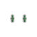 Náušnice se smaragdy a diamanty Nora2