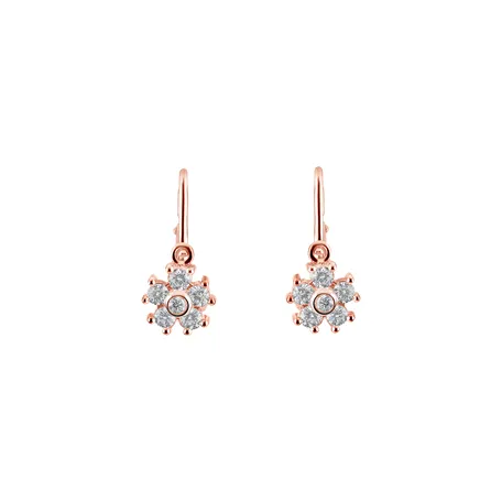 Dětské náušnice s diamanty Diamond Emotion