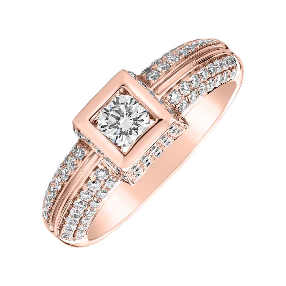 Prsten s diamanty Pietro