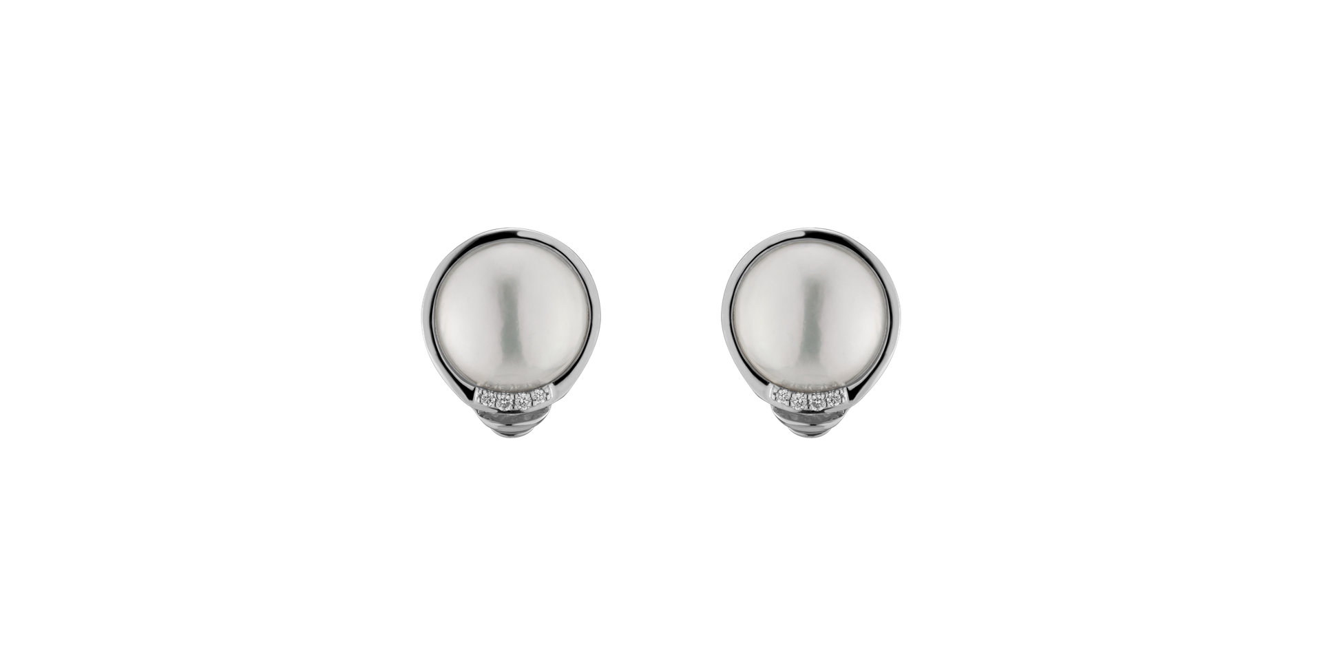 Náušnice s perlou a diamanty Coast for Luisa