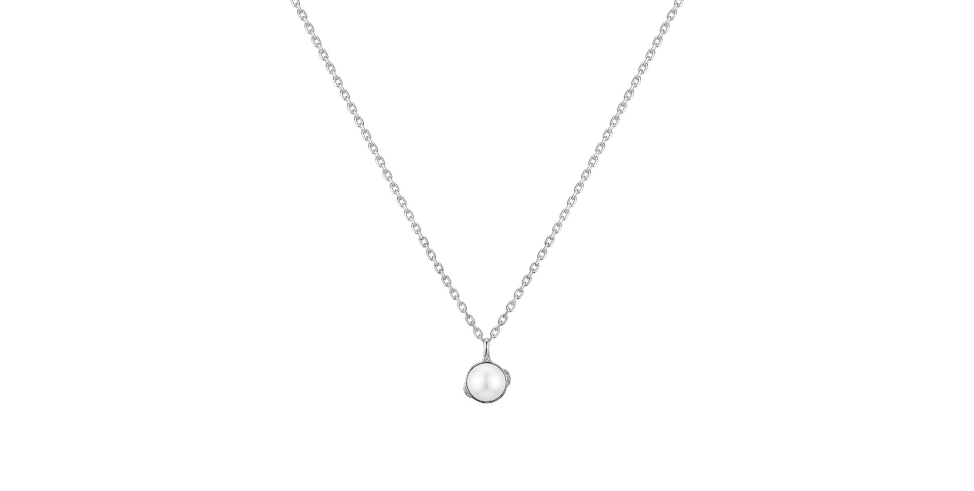 Přívěs s perlou a diamanty Ocean Breath