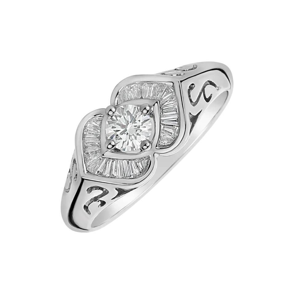Prsten s diamanty Glamorous Scientist