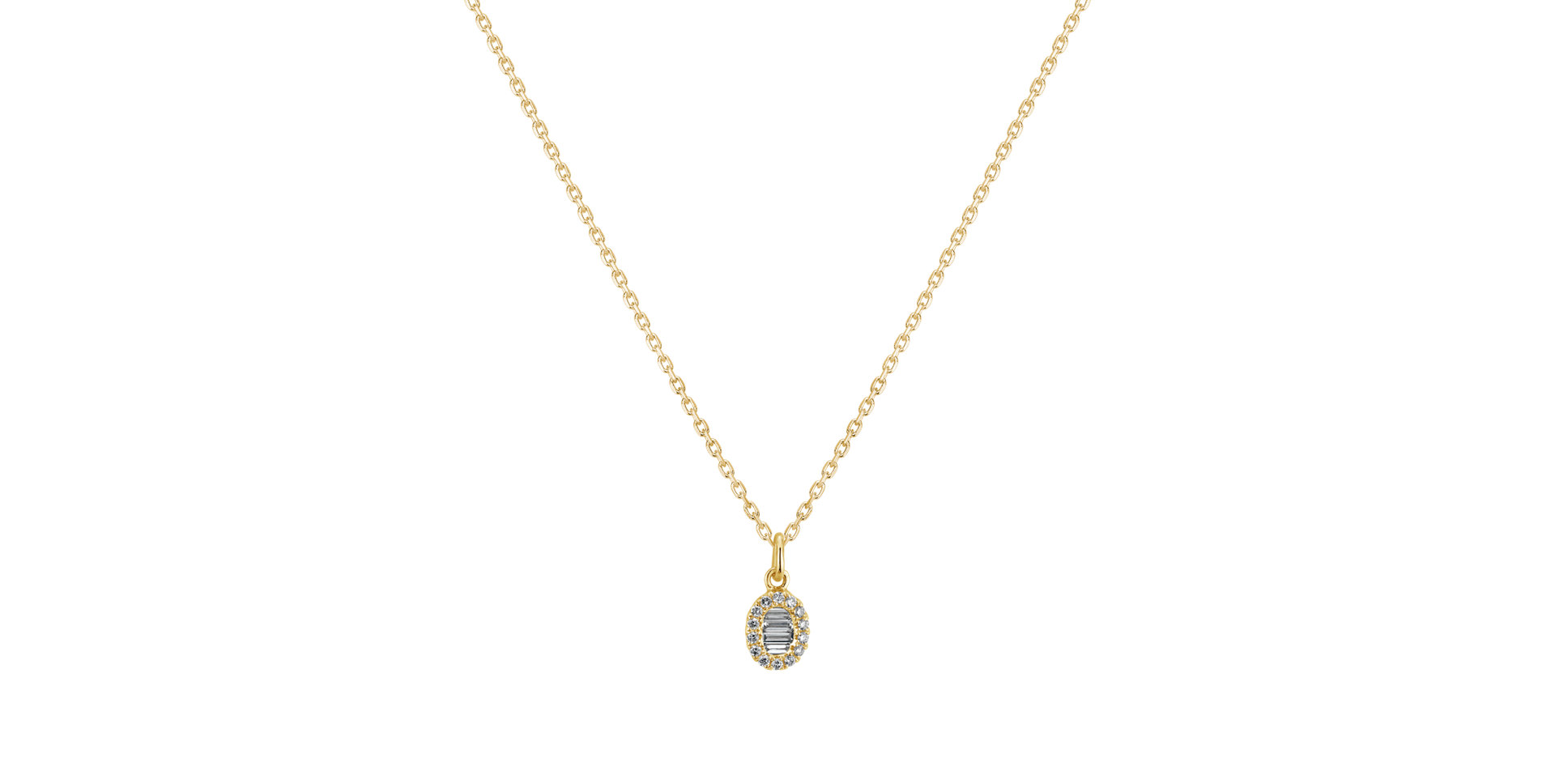 Dětský přívěs s diamanty Odell