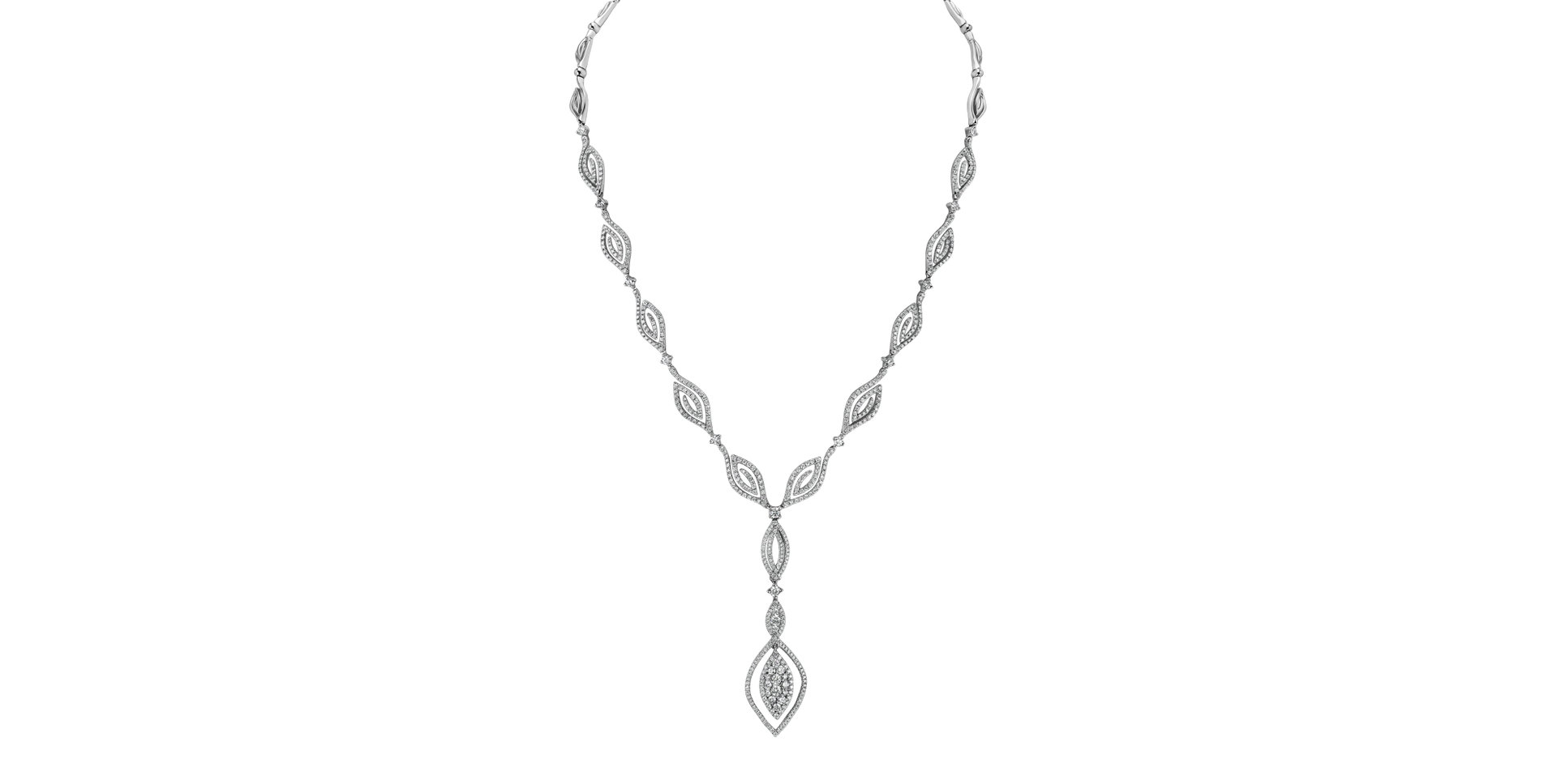 Náhrdelník s diamanty Adorable