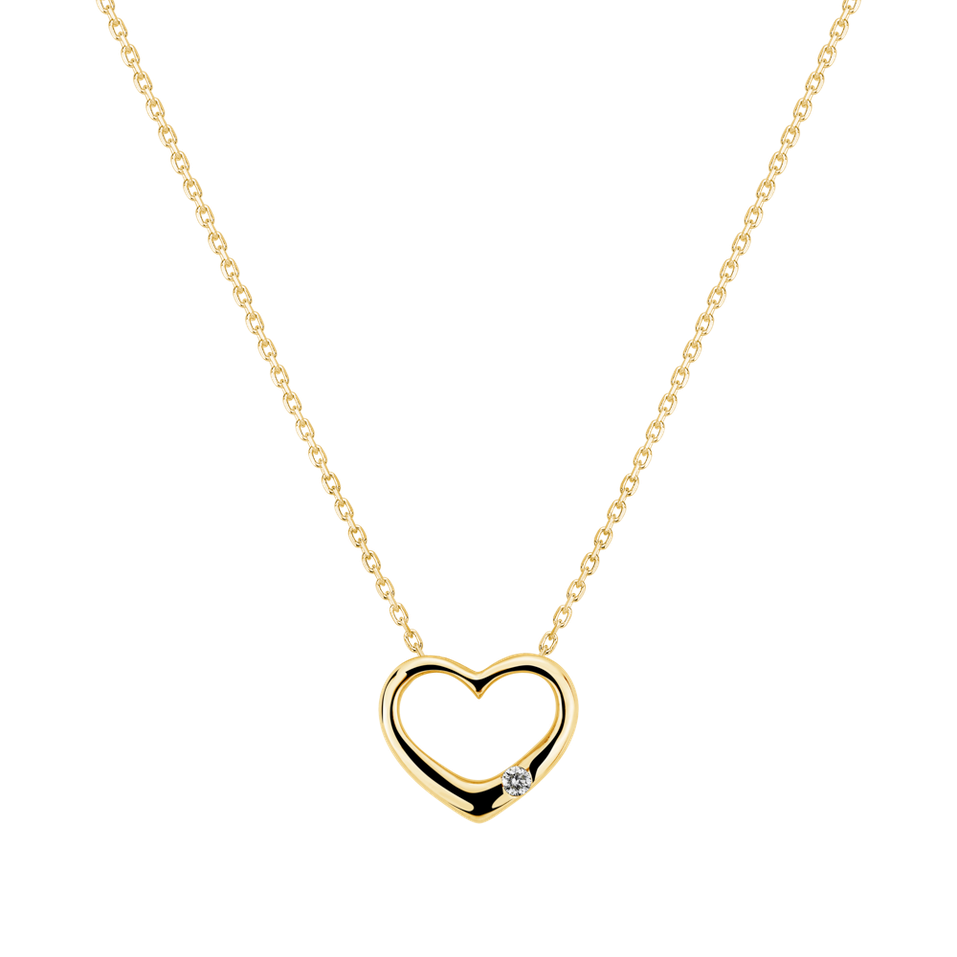 Přívěs s diamantem Vicious Heart