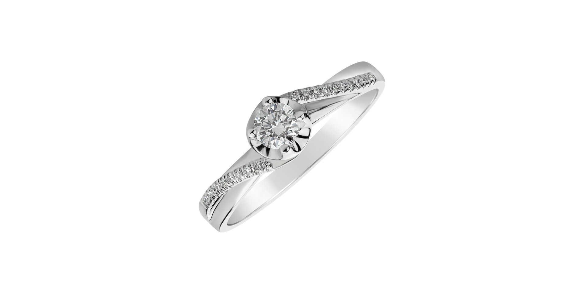 Prsten s diamanty Casanndra