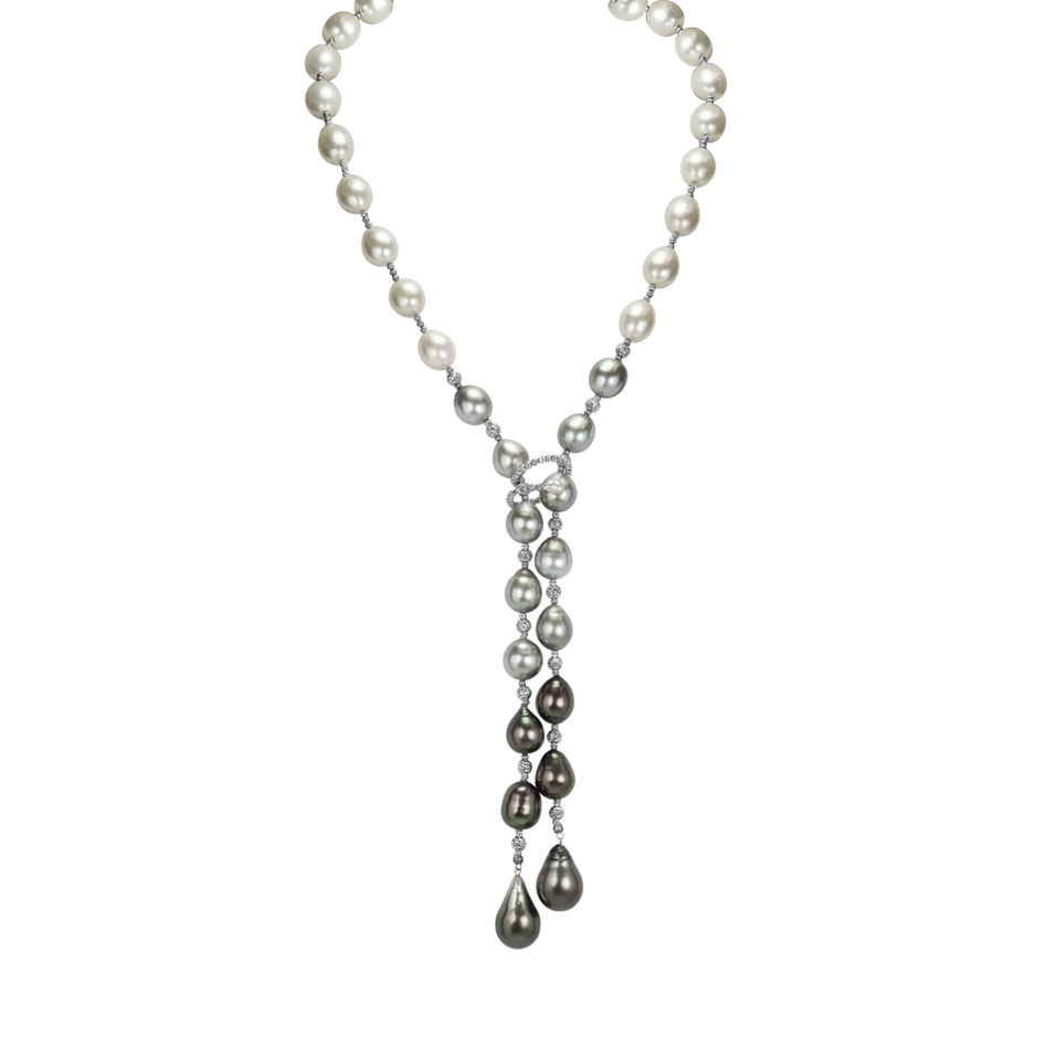 Náhrdelník s perlami Ocean Message