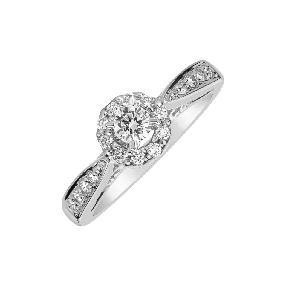 Prsten s diamanty Flowering Diamond