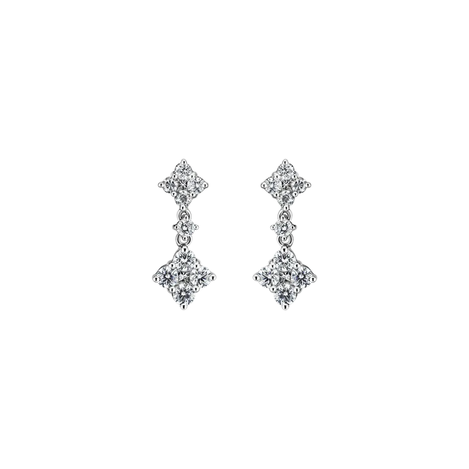 Náušnice s diamanty Miracle Domain