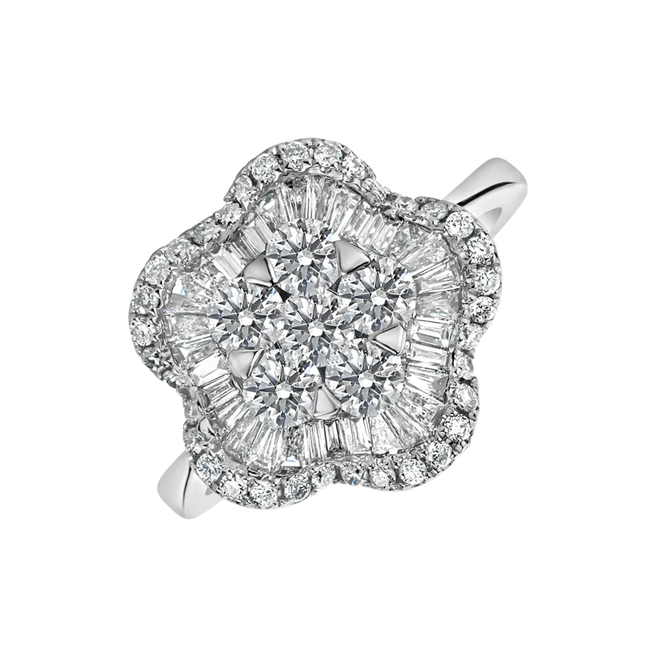 Prsten s diamanty Gwendoline
