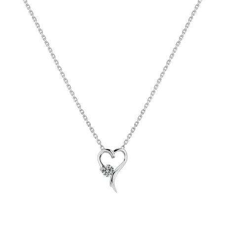 Přívěs s diamantem Harmonious Heart