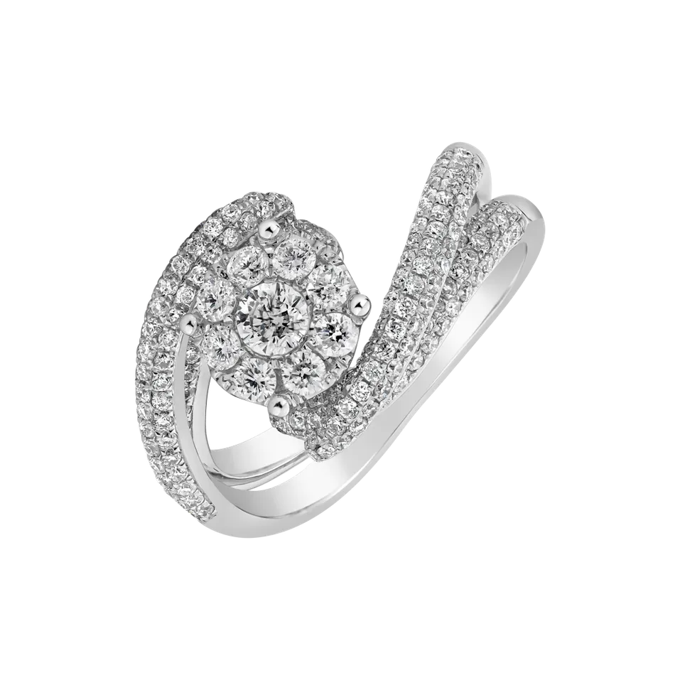 Prsten s diamanty Sylvain