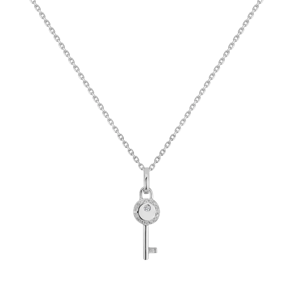 Přívěs s diamanty Key to Success