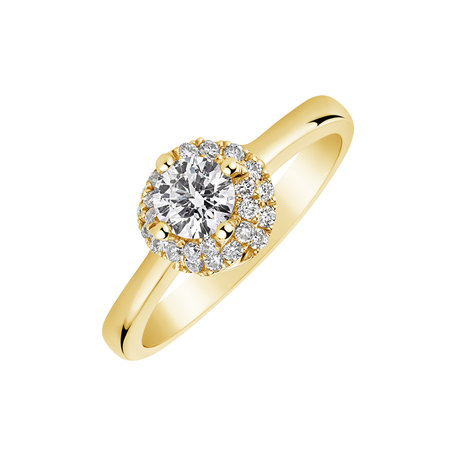 Prsten s diamanty Mystic Galaxy