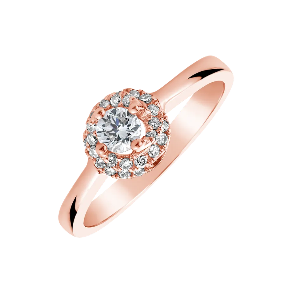 Prsten s diamanty Mystic Galaxy