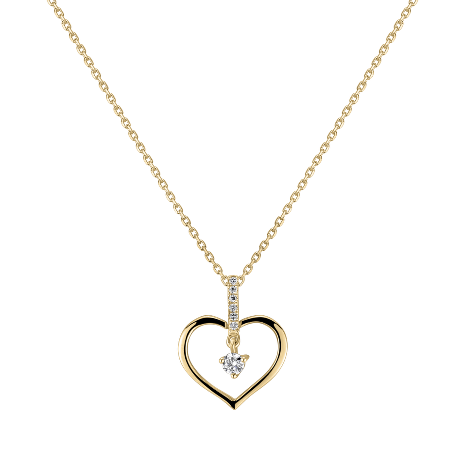 Přívěs s diamanty Daleth