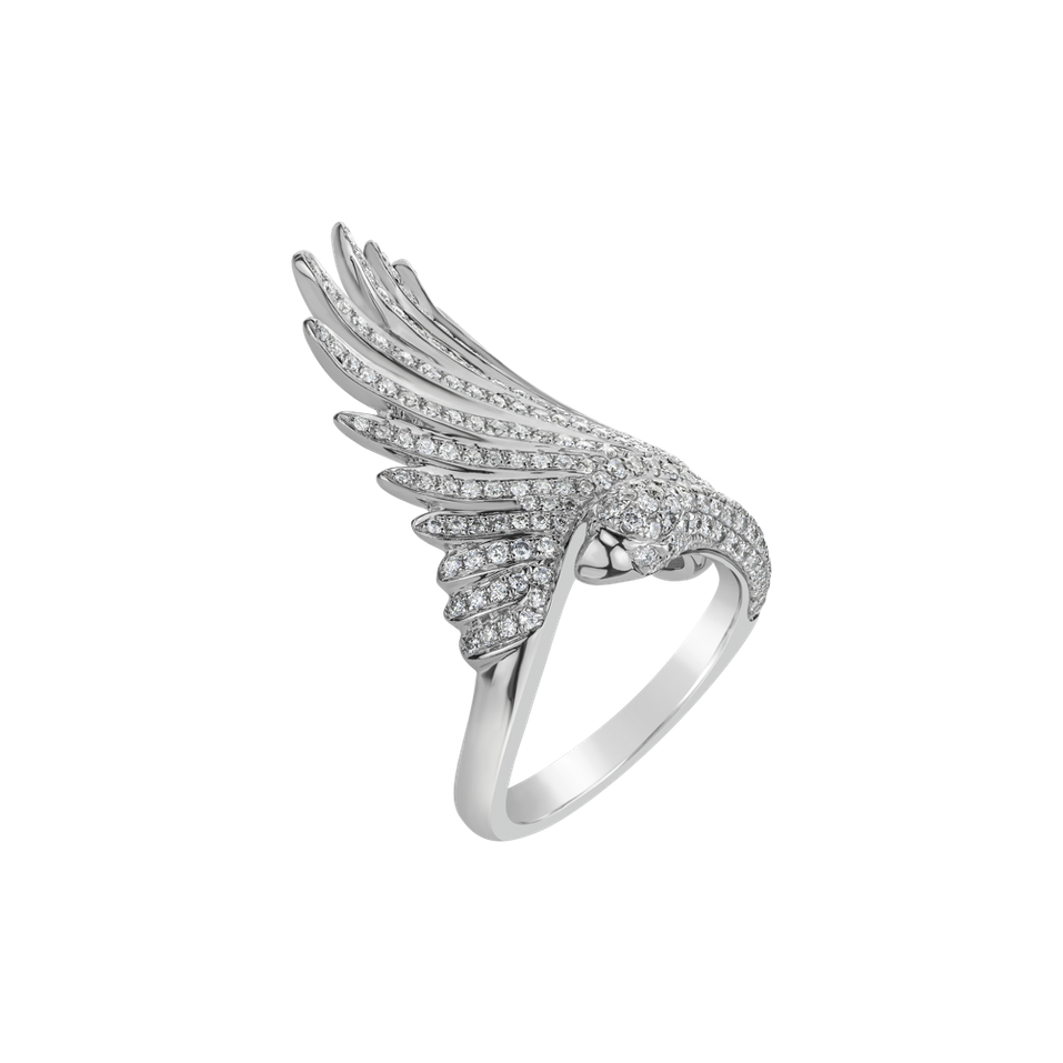 Prsten s diamanty Star Swan