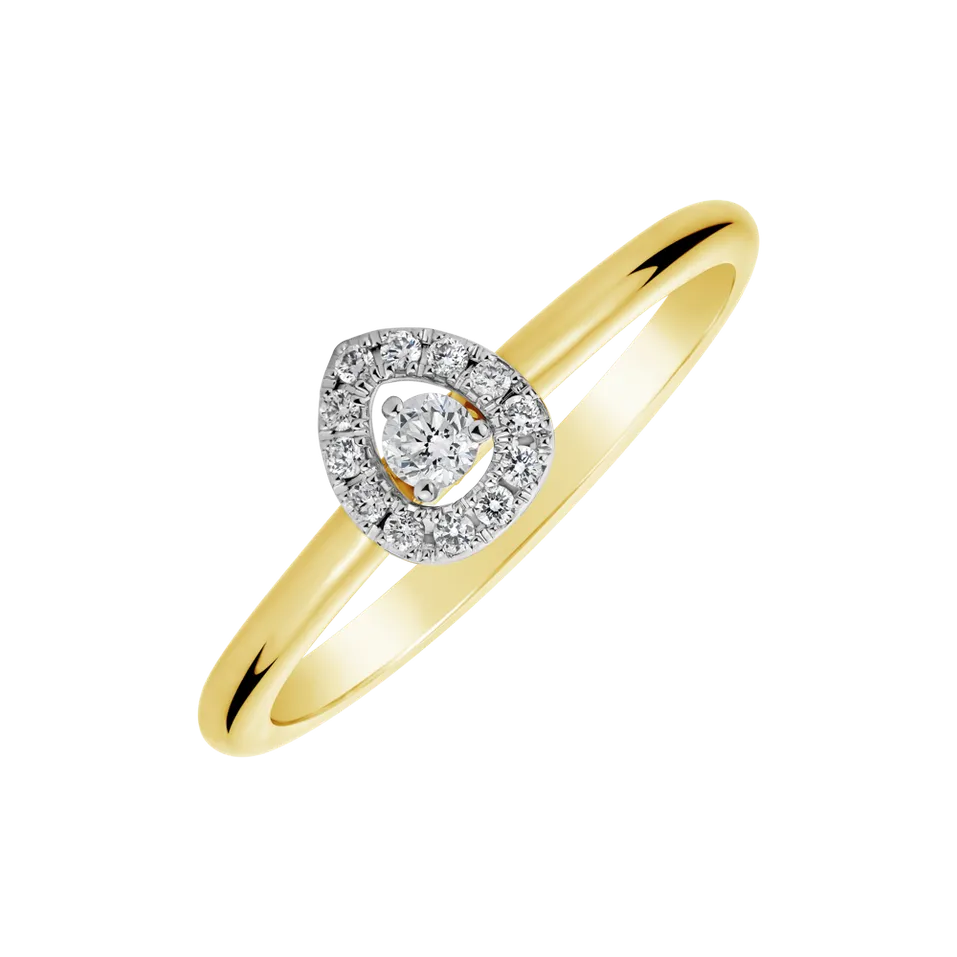 Prsten s diamanty Verino