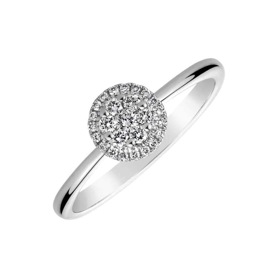 Prsten s diamanty Delicate