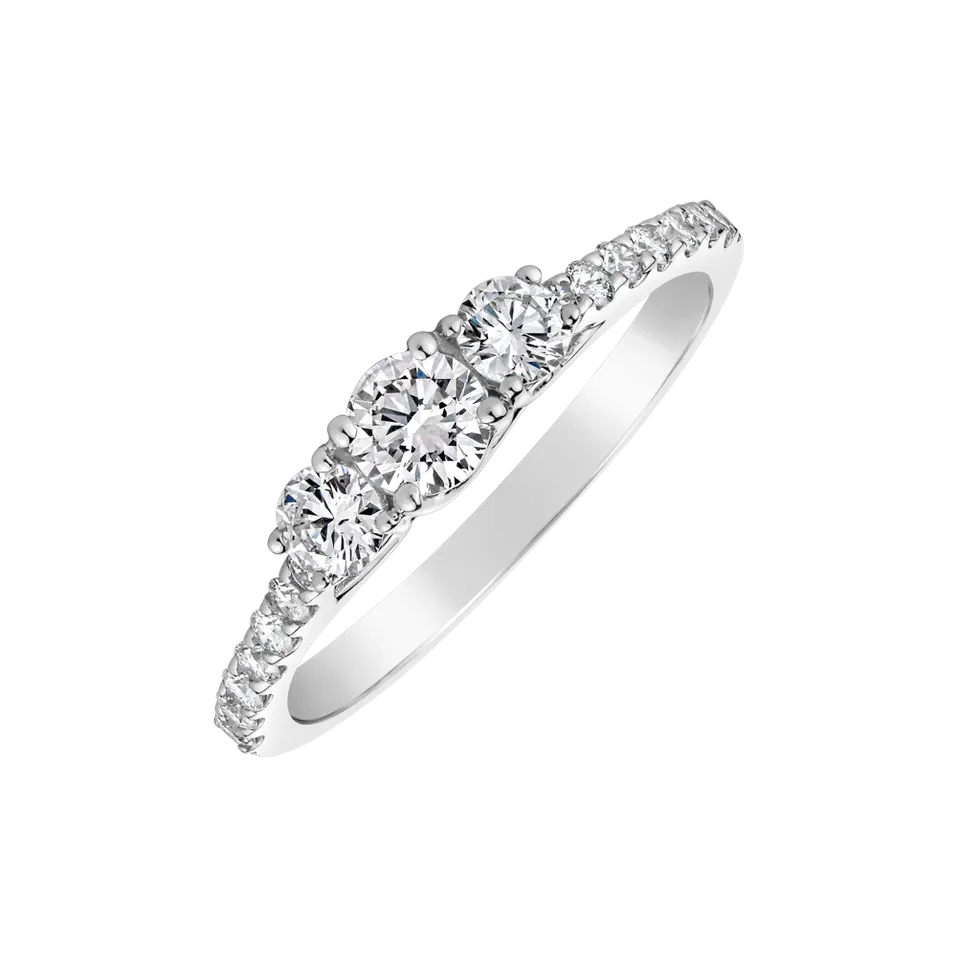 Prsten s diamanty Deluxe Committed