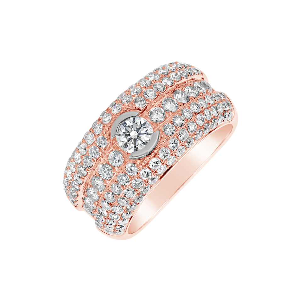 Prsten s diamanty Clarissa