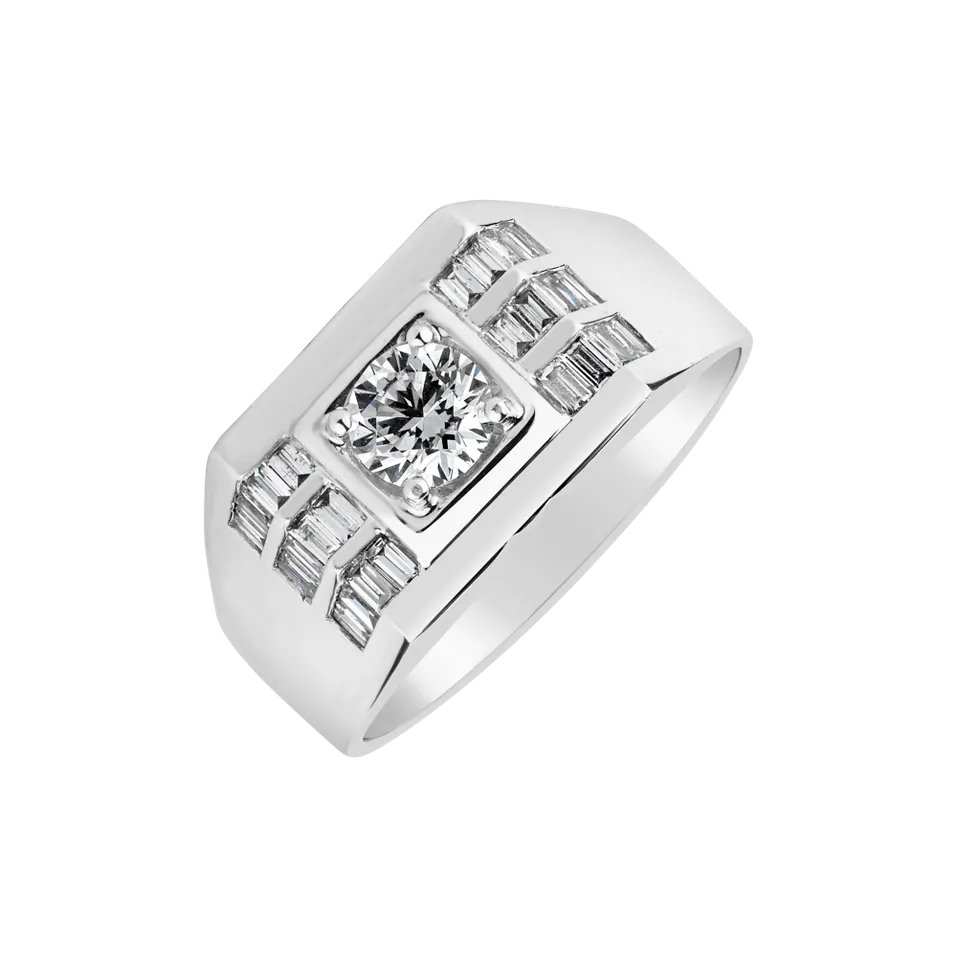 Prsten s diamanty Masculine Pride