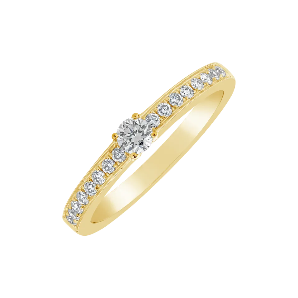Prsten s diamanty Jeffroi