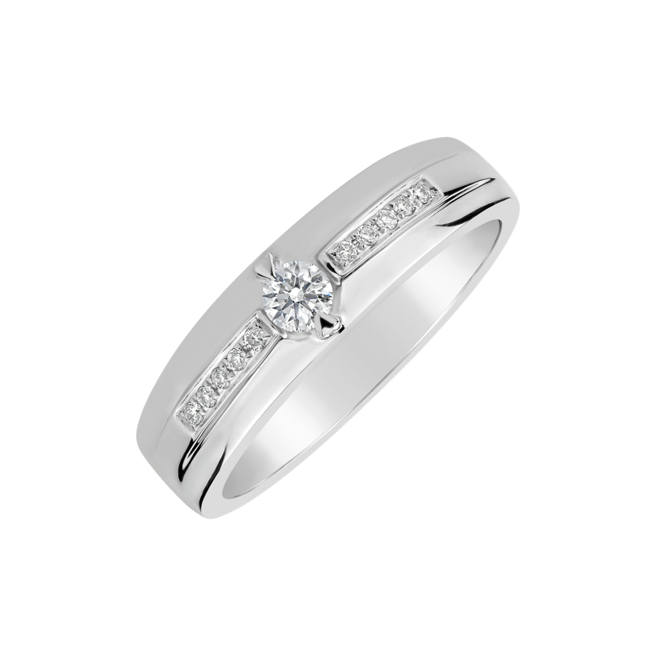 Prsten s diamanty Glass Ring