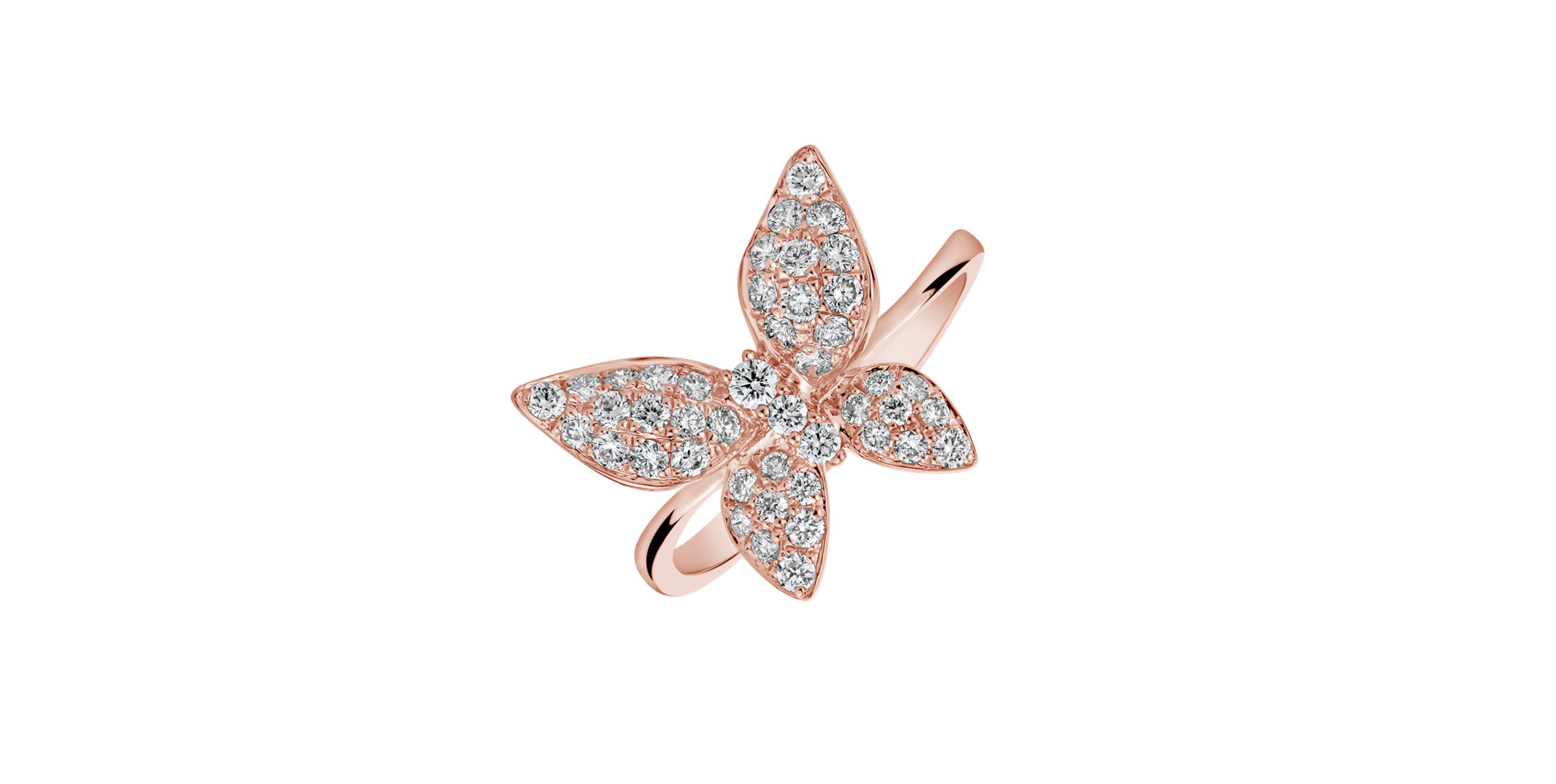 Prsten s diamanty Freedom of Romance