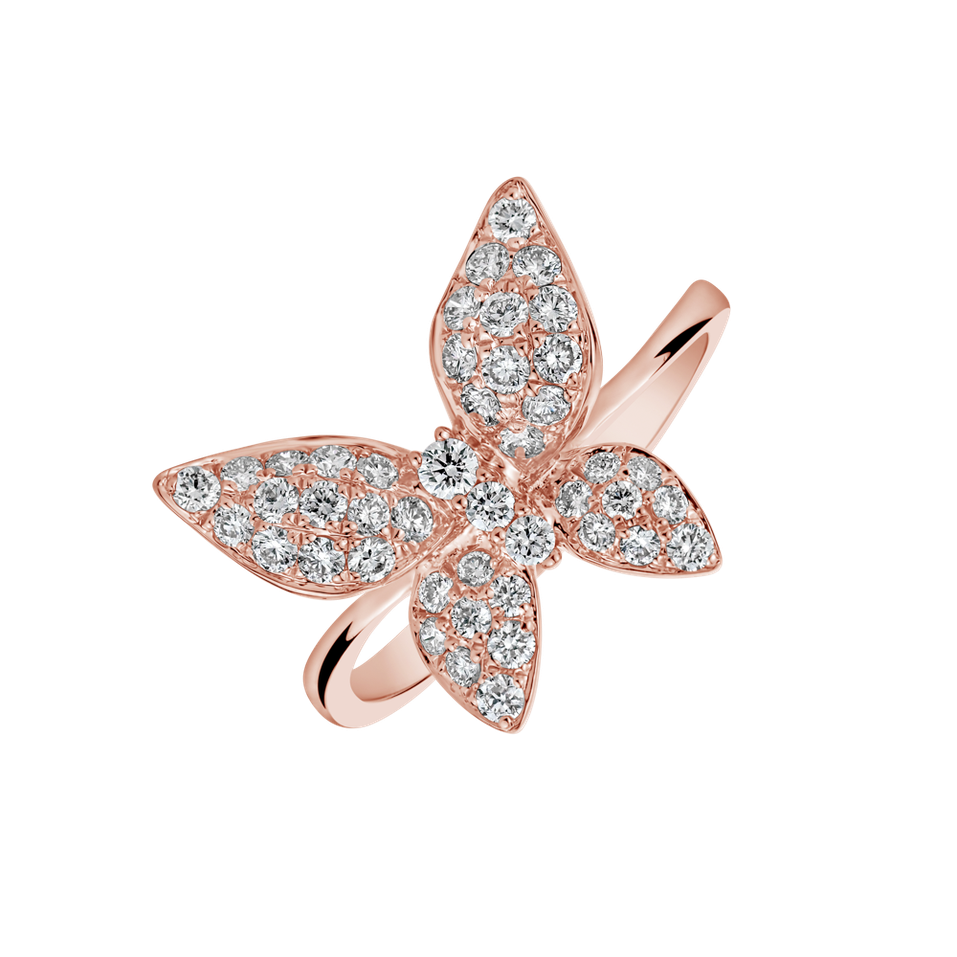 Prsten s diamanty Freedom of Romance