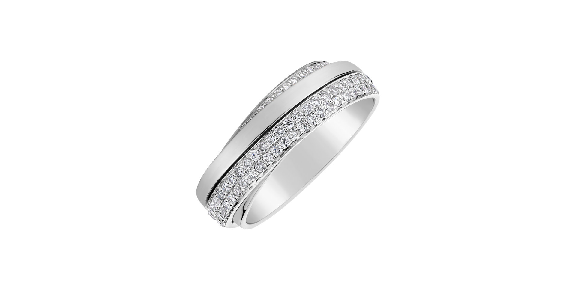 Prsten s diamanty Dream Ribbon