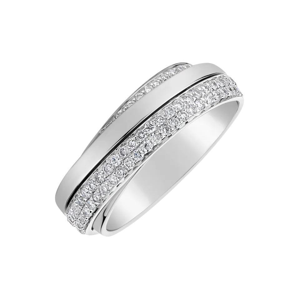 Prsten s diamanty Dream Ribbon