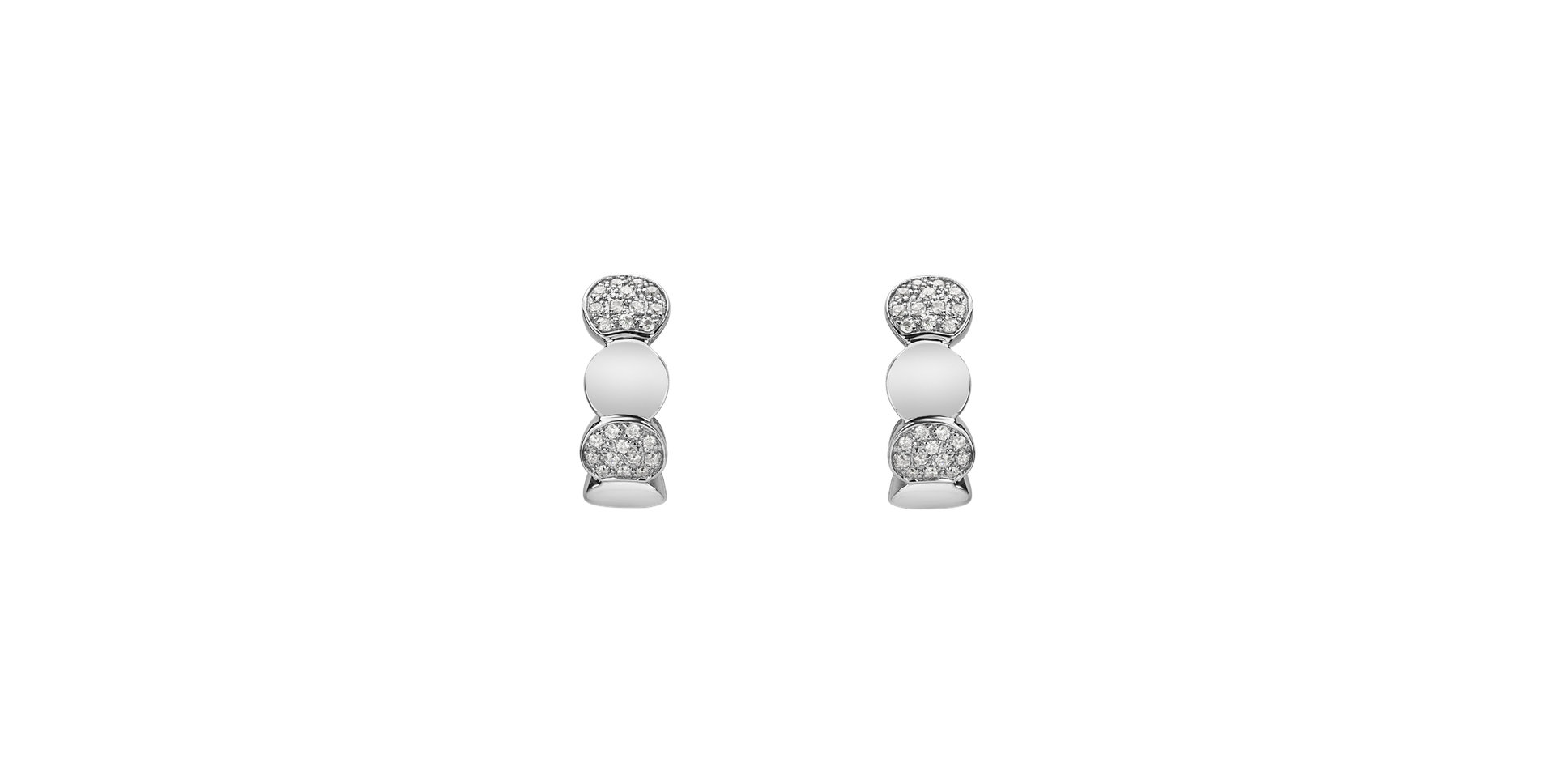 Náušnice s diamanty Orion Secret