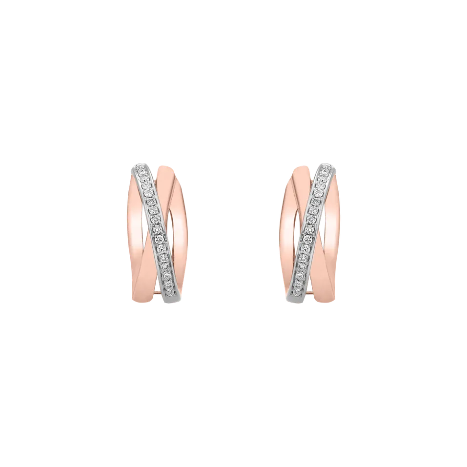 Náušnice s diamanty Galaxy Signature