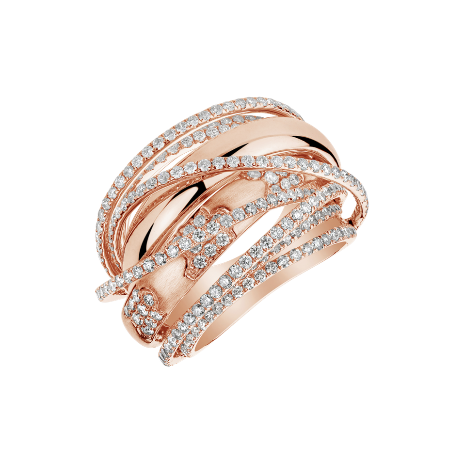 Prsten s diamanty Galaxy Glamour