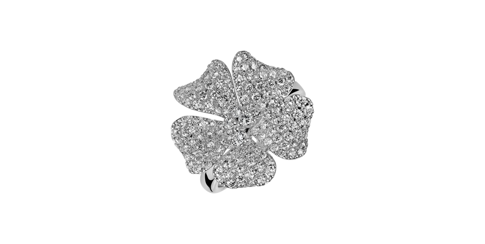 Prsten s diamanty Diamond Lily