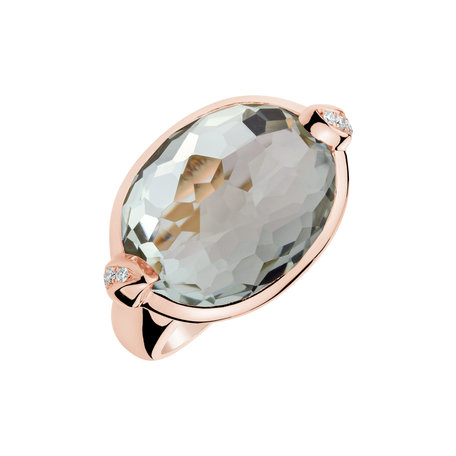 Prsten s ametystem a diamanty Fever Dream