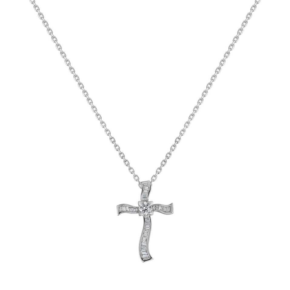 Přívěs s diamanty Dazzling Cross