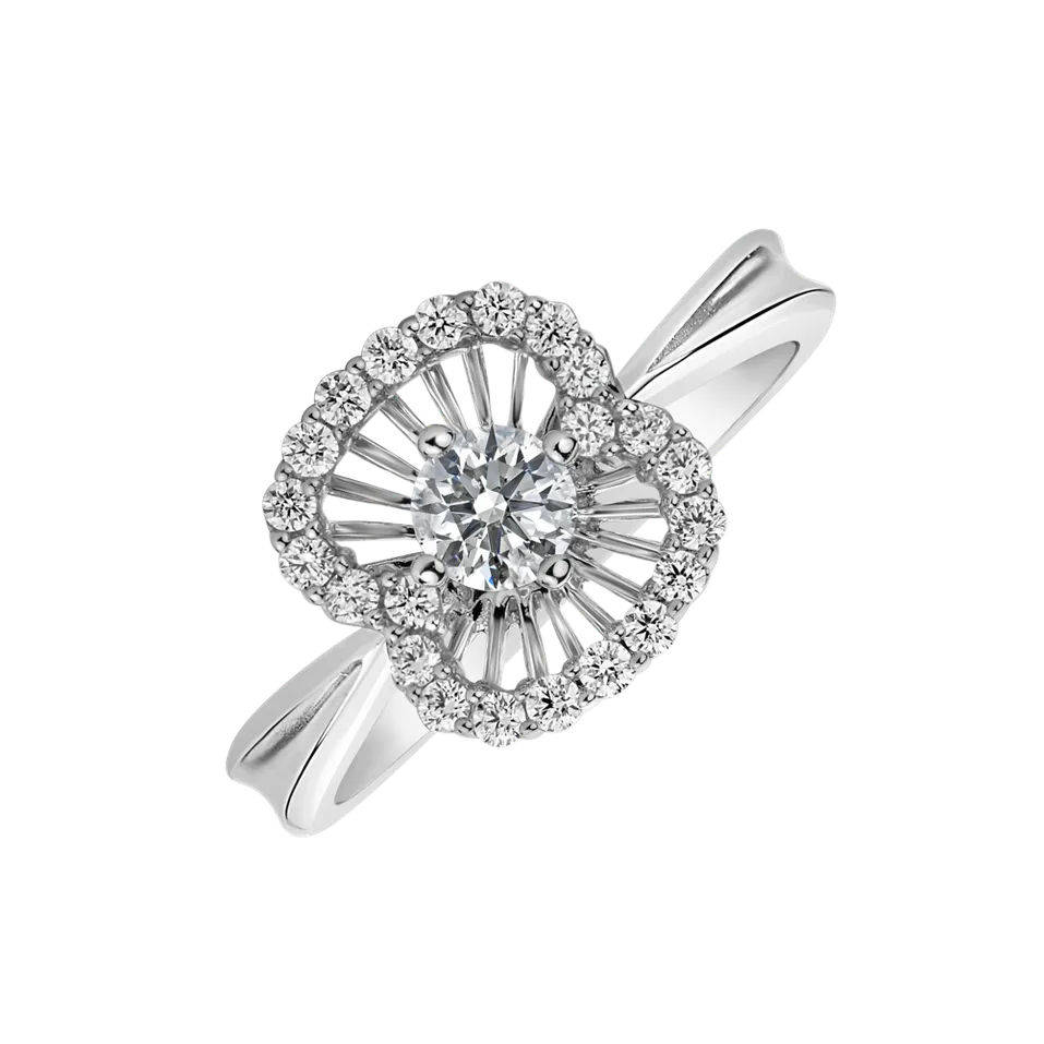 Prsten s diamanty Gertrude