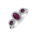 Prsten s rubíny a diamanty Triple Sarlet2