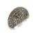 Prsten s hnědými a zelenými diamanty Tommie2