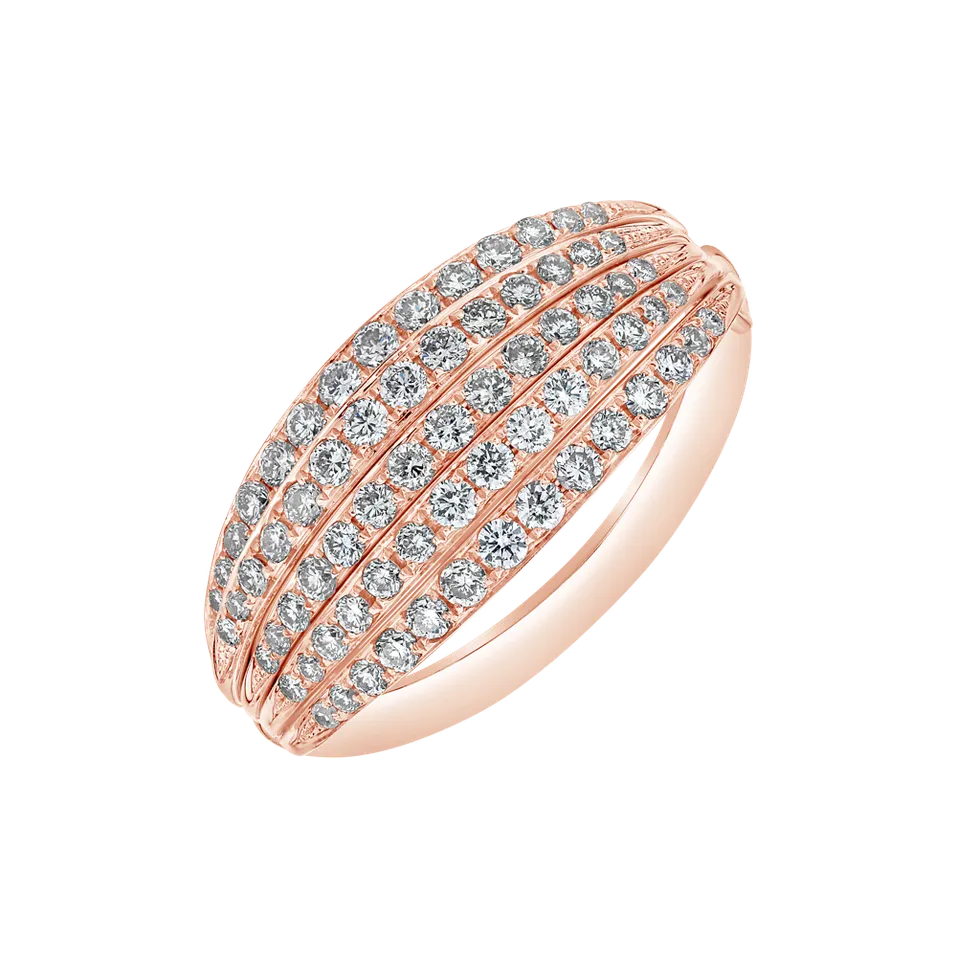 Prsten s diamanty Sunny Ribbon