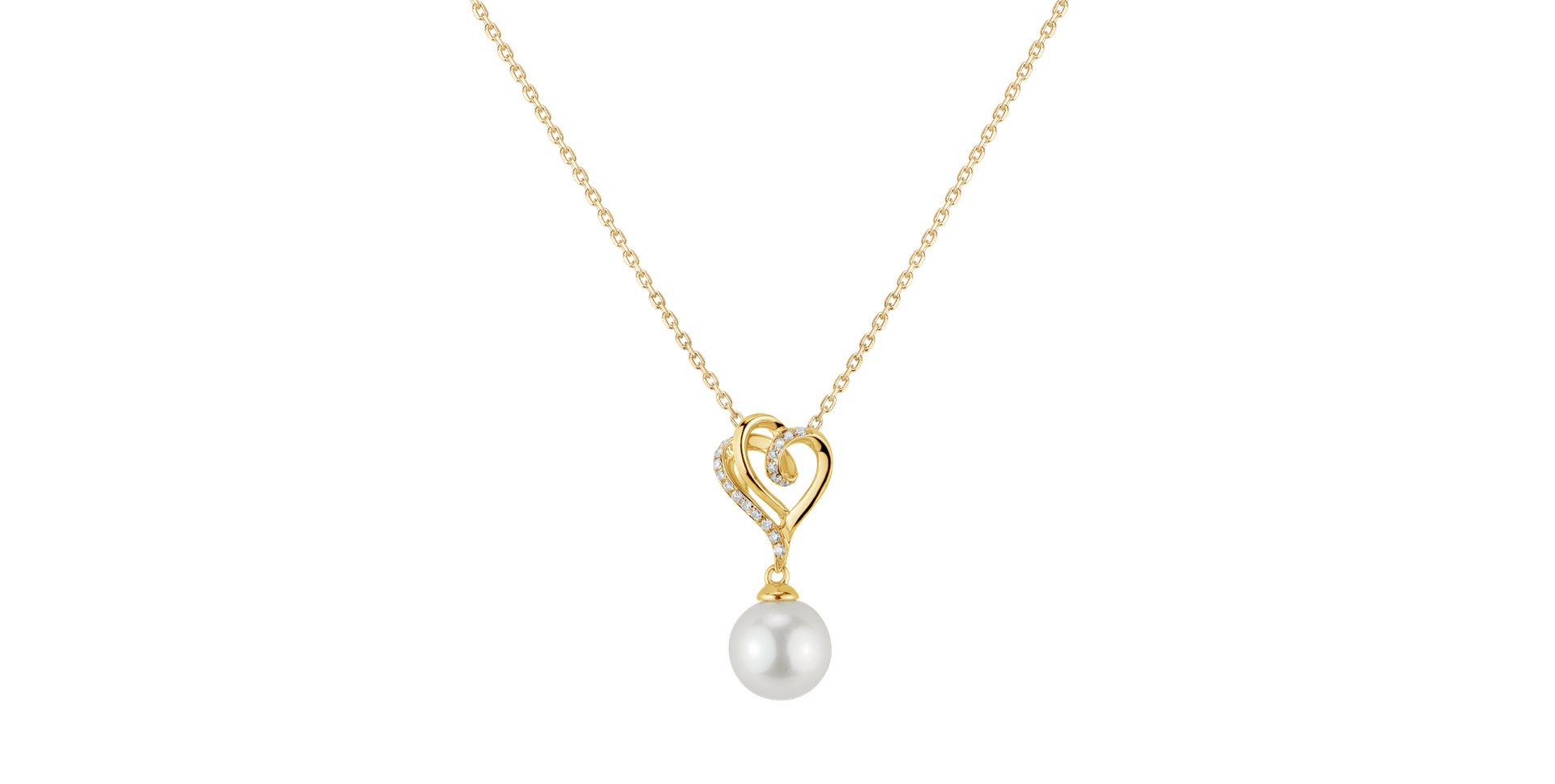 Přívěs s perlou a diamanty Phantom Ocean