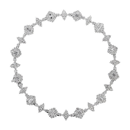 Náramek s diamanty Danse Macabre